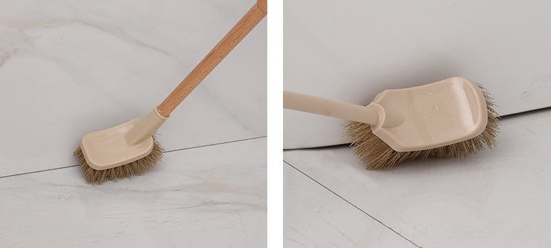 Wooden-Handle Toilet Brush