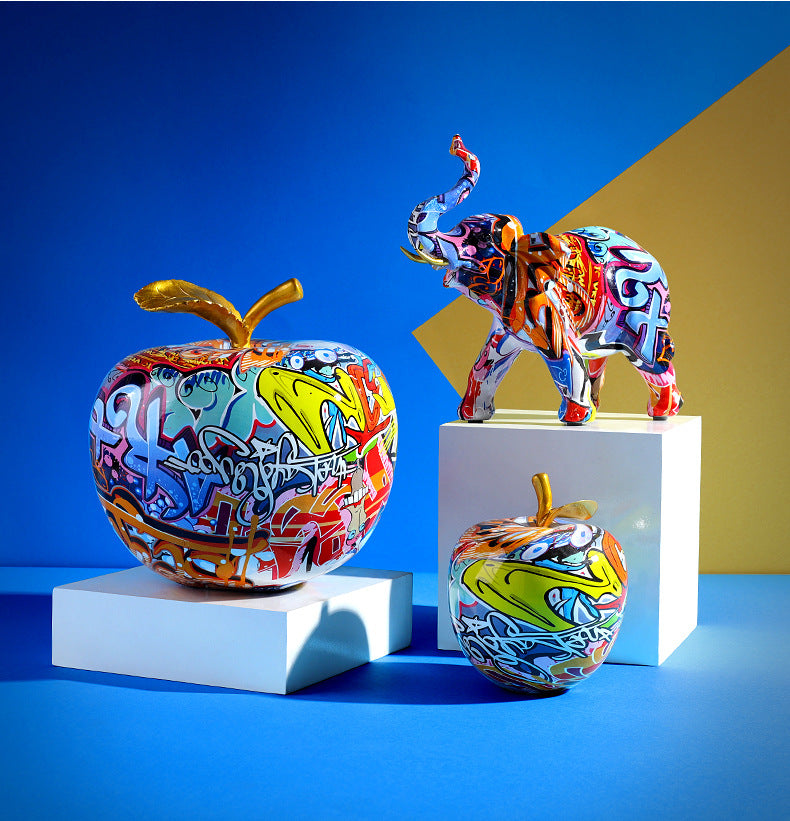 Resin Elephant Figurine