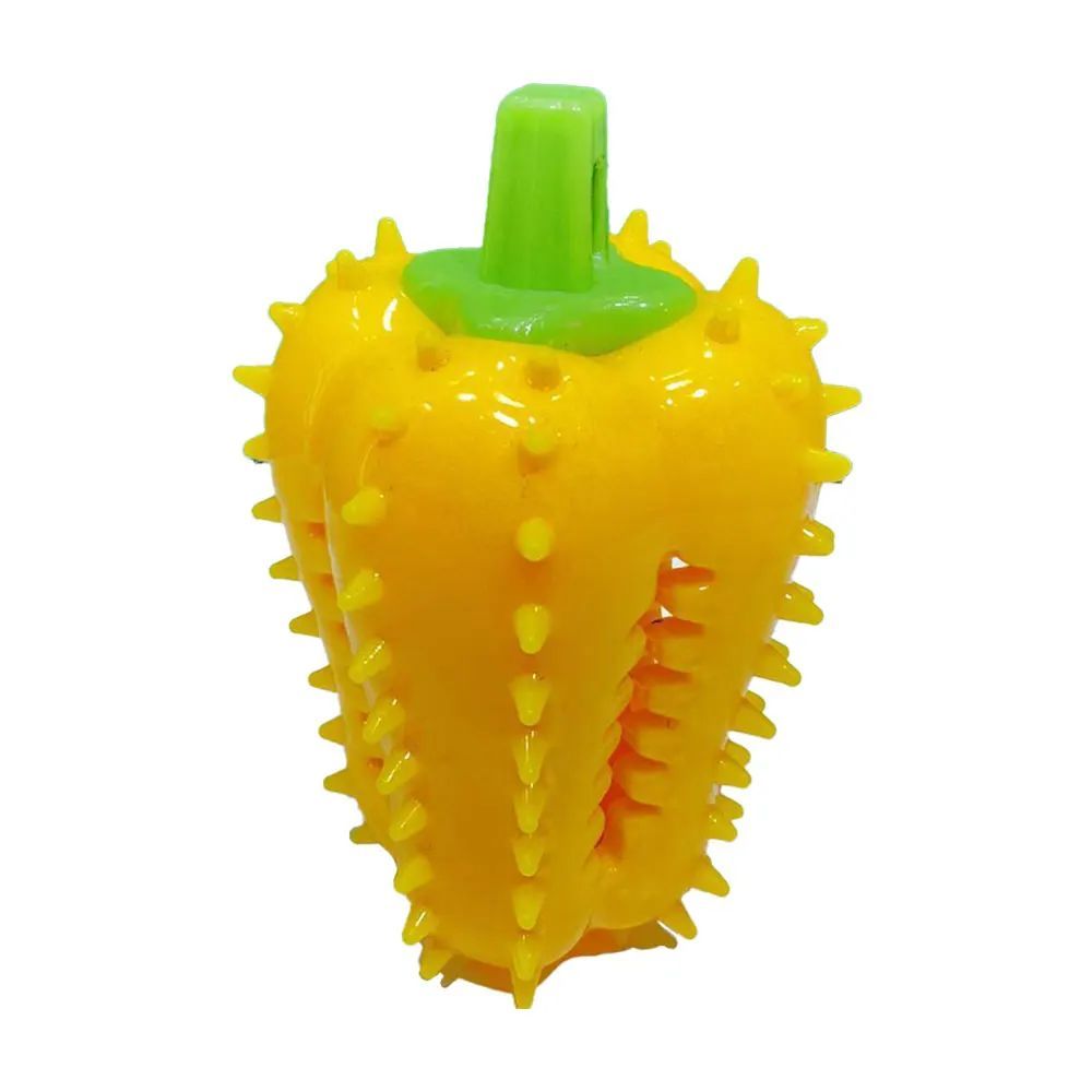 Rubber Chili Treat Toy for Dogs