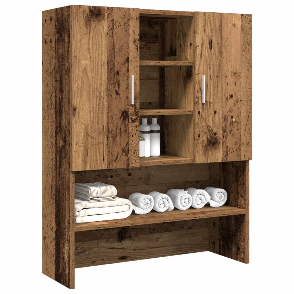 Over-the-Washer Bathroom Storage Cabinet