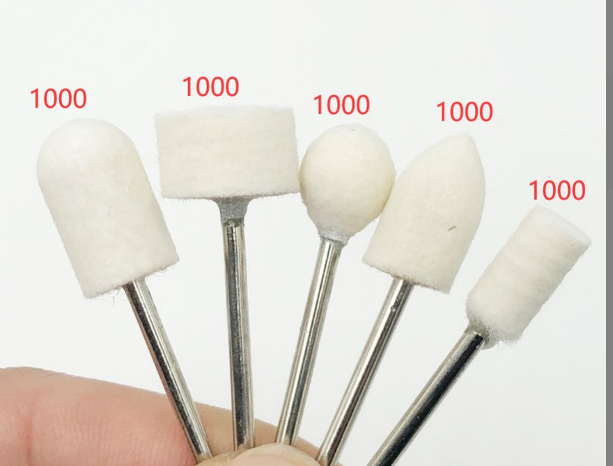 Nail Drill Grinding Heads, 5 Pack