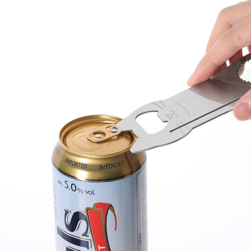 Stainless Steel Multi-Tool Corkscrew