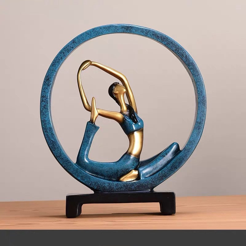 Resin Yoga Figurine