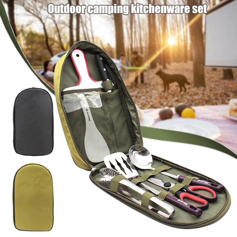 8-Piece Camp Kitchen Utensil Set