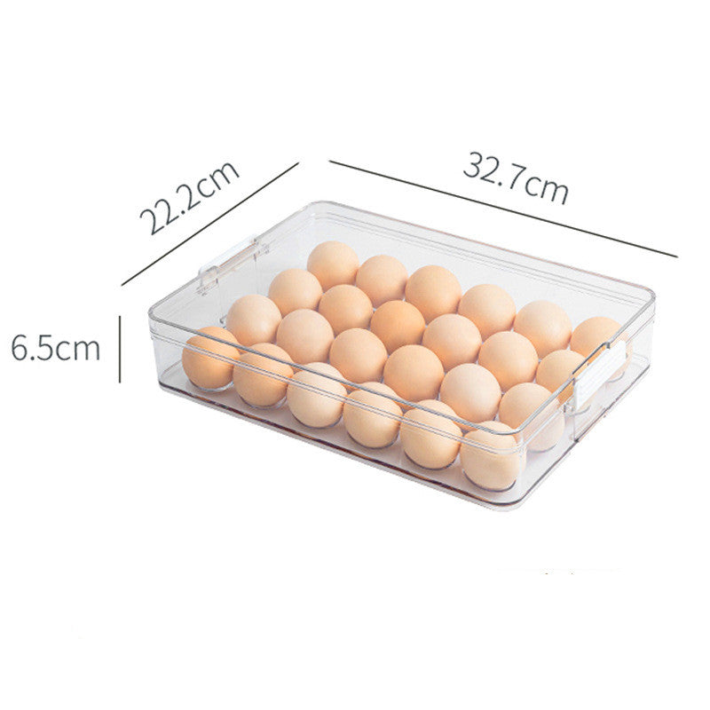 Clear Stackable Fridge Storage Drawers