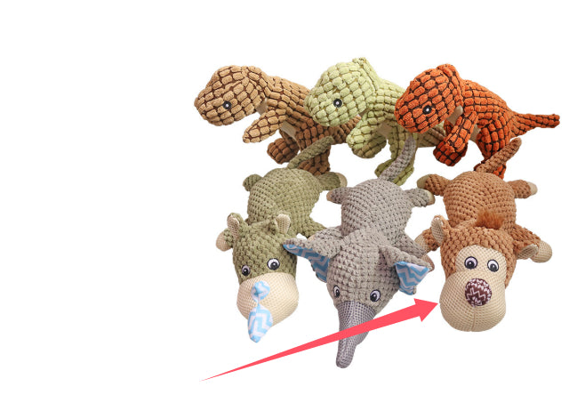 Squeaky Plush Dog Toy