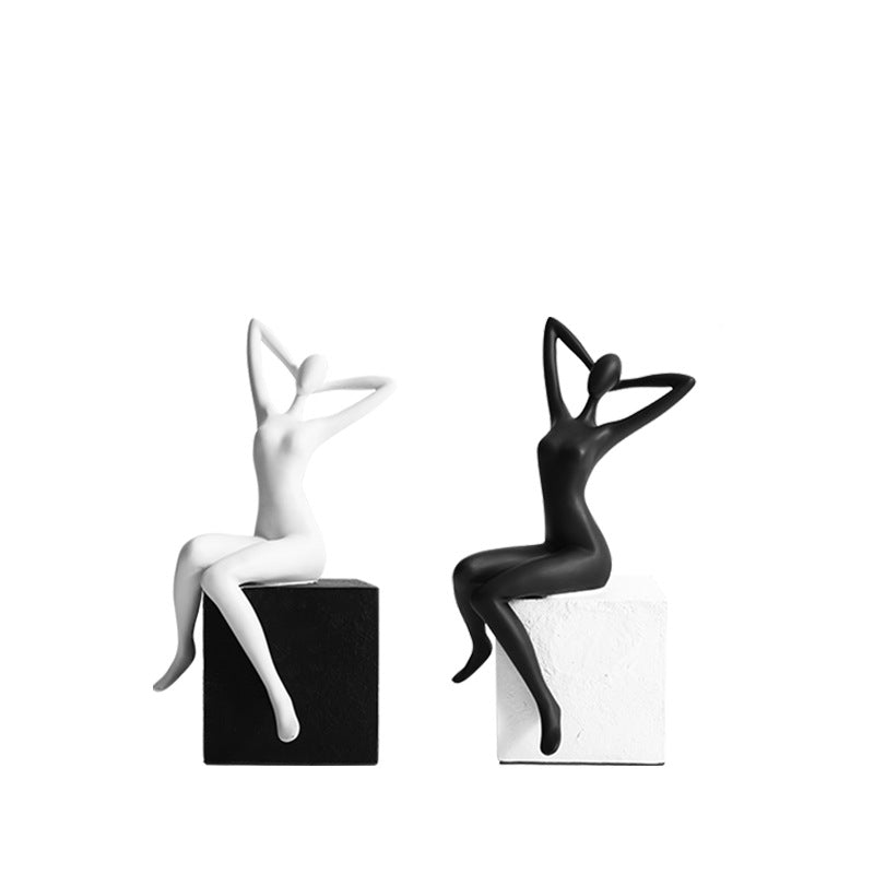 Modern Resin Figure Sculpture