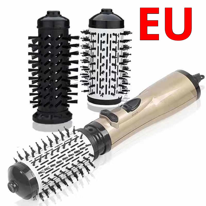 2-in-1 Hot Air Brush and Curling Wand