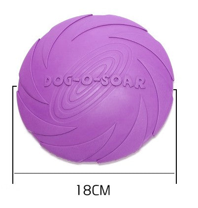 Rubber Flying Disc for Dogs