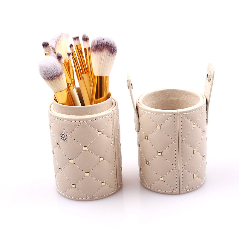 12-Piece Makeup Brush Set with Holder