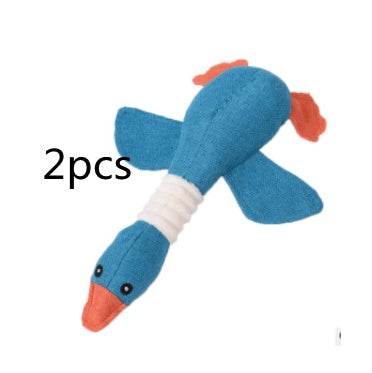 Squeaky Plush Dog Toy