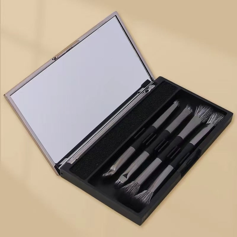 Eyeshadow Brush Set with Mirror
