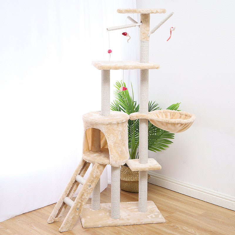 Cat Tree with Condo, 55 in