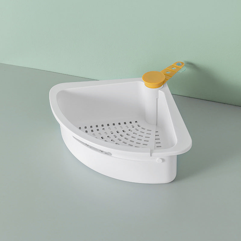 Over-the-Sink Drain Basket and Shelf