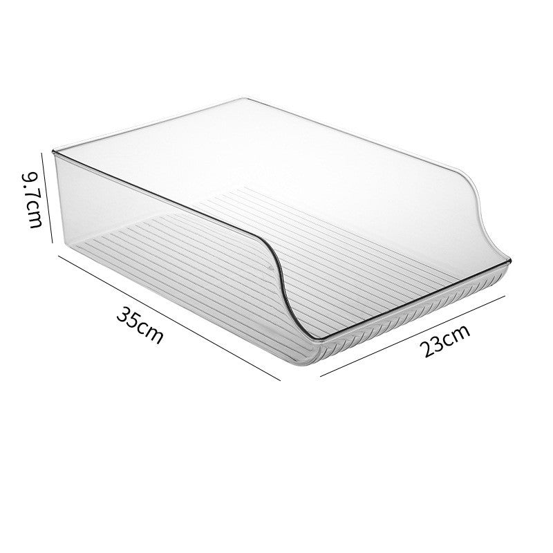 Clear Stackable Fridge Storage Drawers