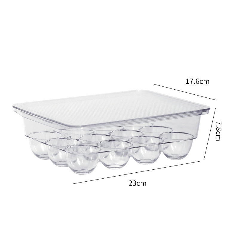 Clear Stackable Fridge Storage Drawers