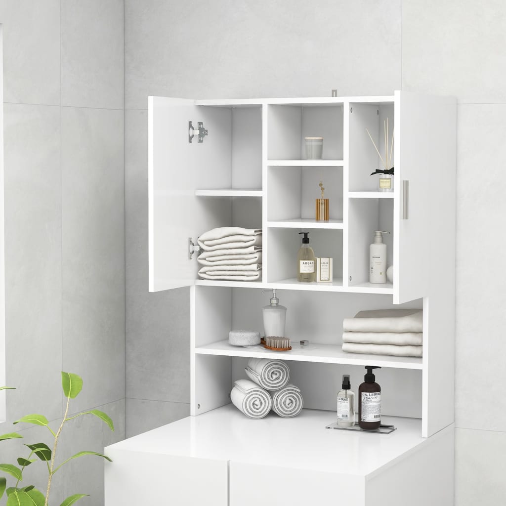 Over-the-Washer Bathroom Storage Cabinet