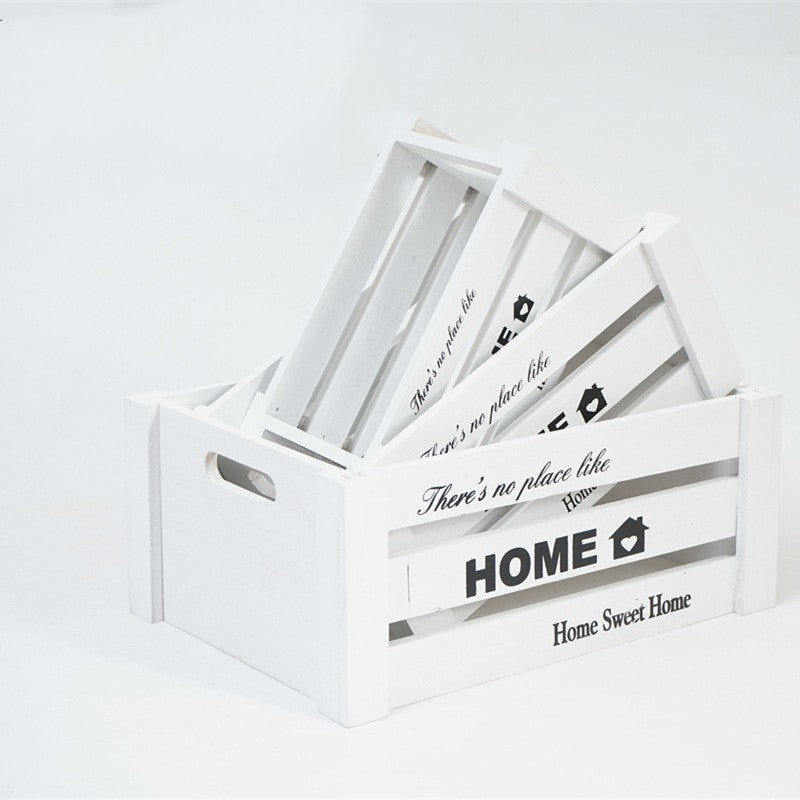 Vintage Wooden Storage Boxes