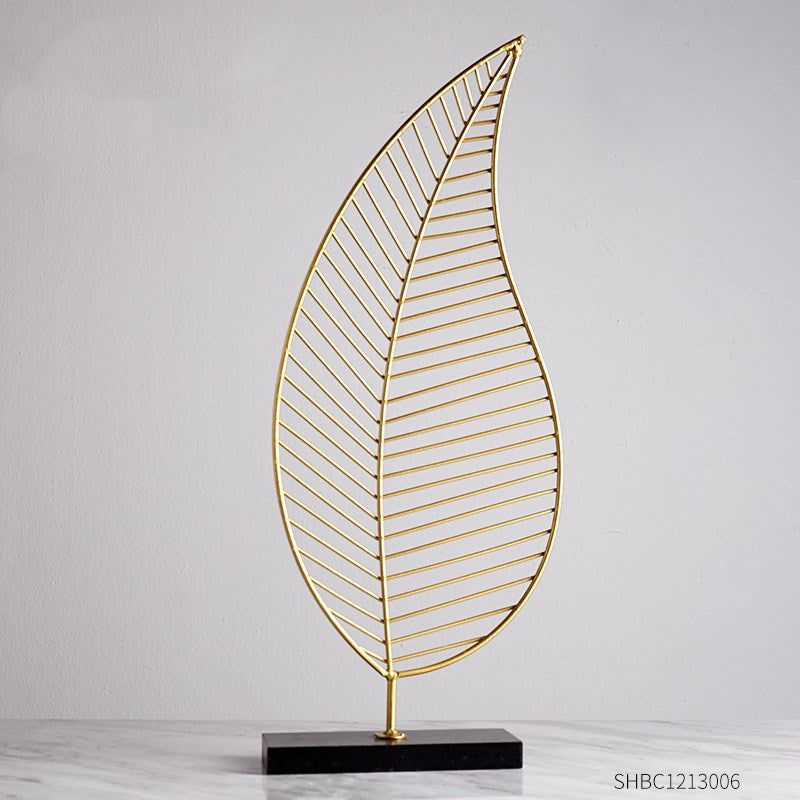 Luxury Leaf Sculpture