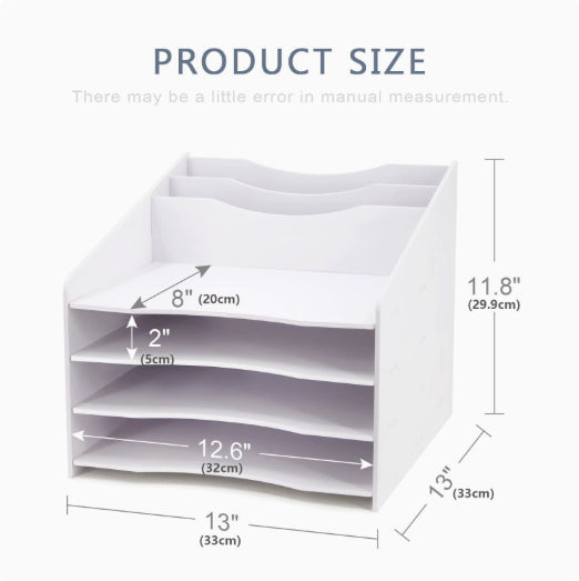 Desktop File and Paper Organizer