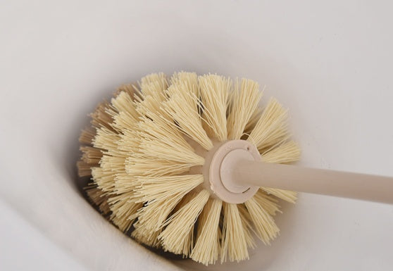 Wooden-Handle Toilet Brush