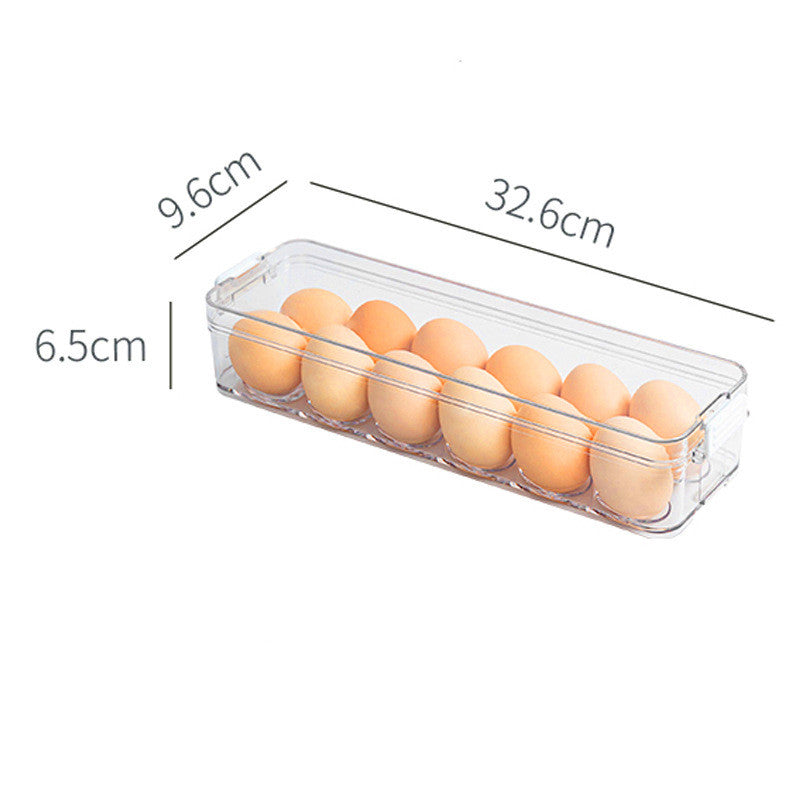 Clear Stackable Fridge Storage Drawers