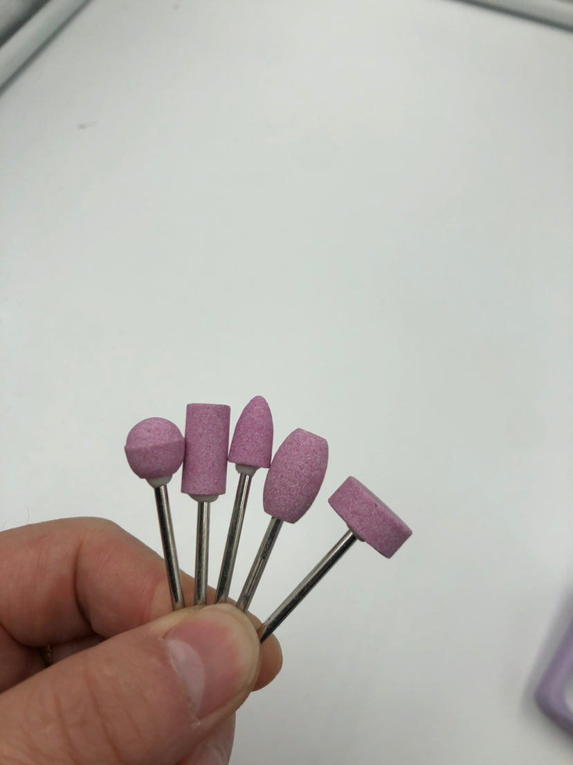 Nail Drill Grinding Heads, 5 Pack