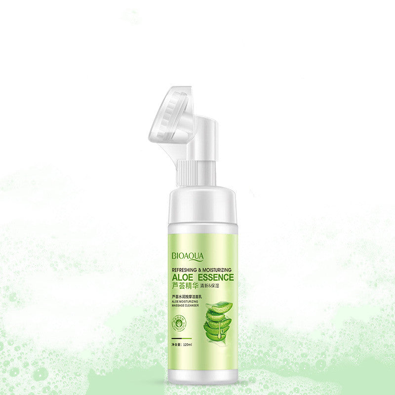 Aloe Vera Foaming Facial Cleanser, 120 ml