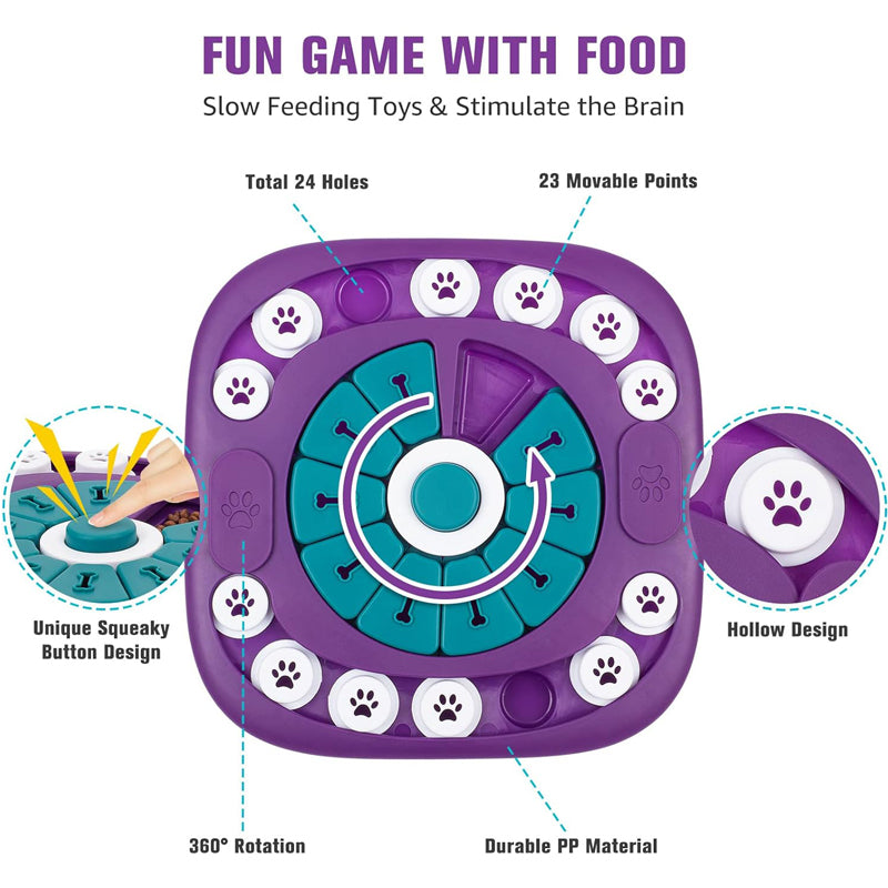 Interactive Treat Puzzle Toy for Dogs