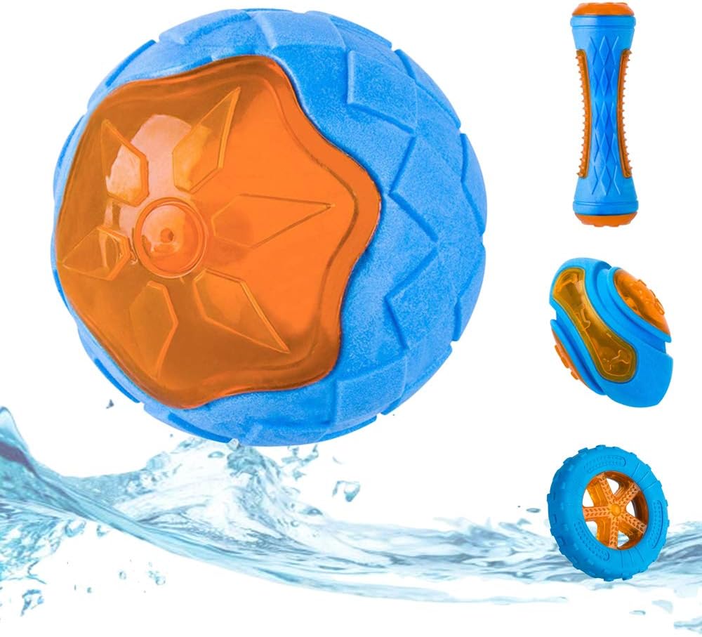Floating Squeaky Water Toys for Dogs