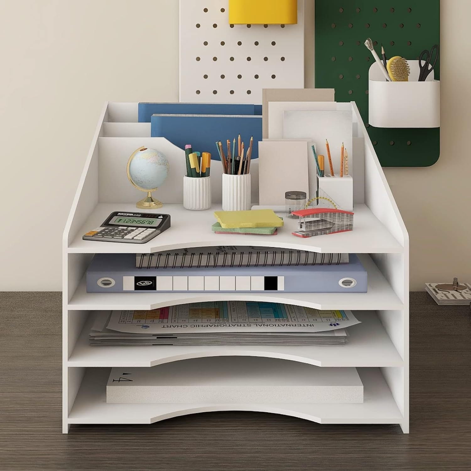 Desktop File and Paper Organizer