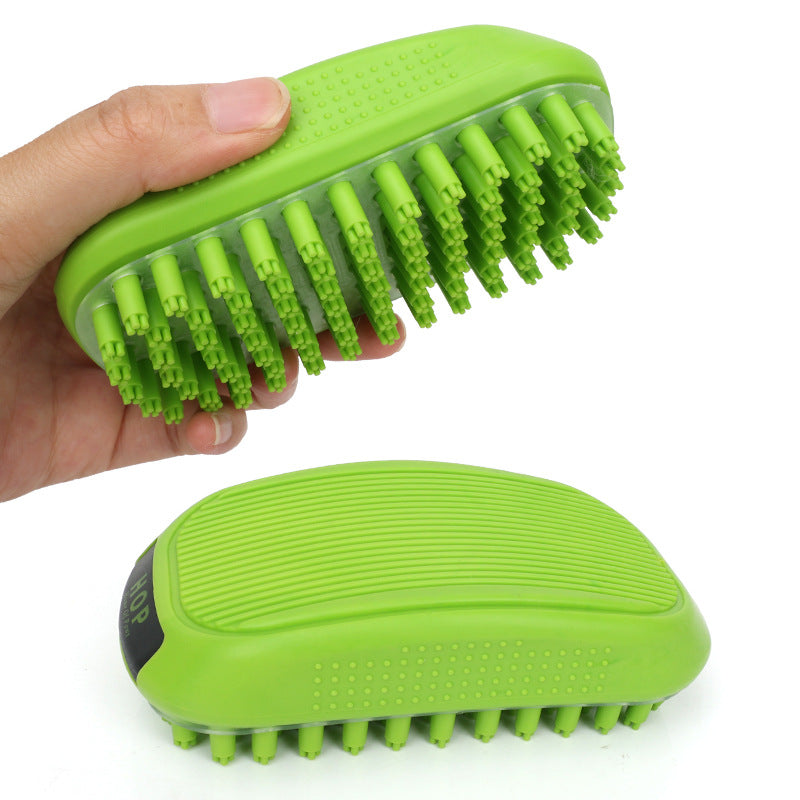 Rubber Dog Bath Brush