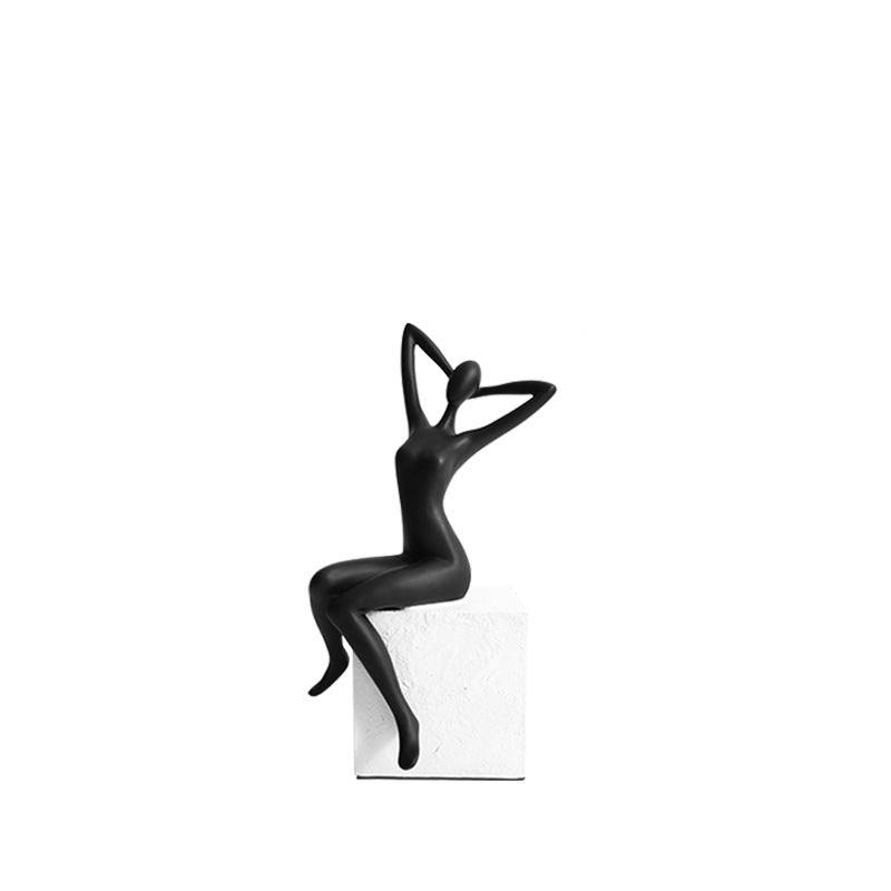 Modern Resin Figure Sculpture