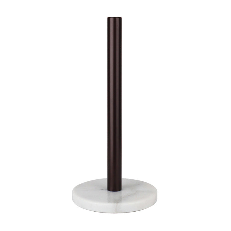 Marble and Gold Paper Towel Holder