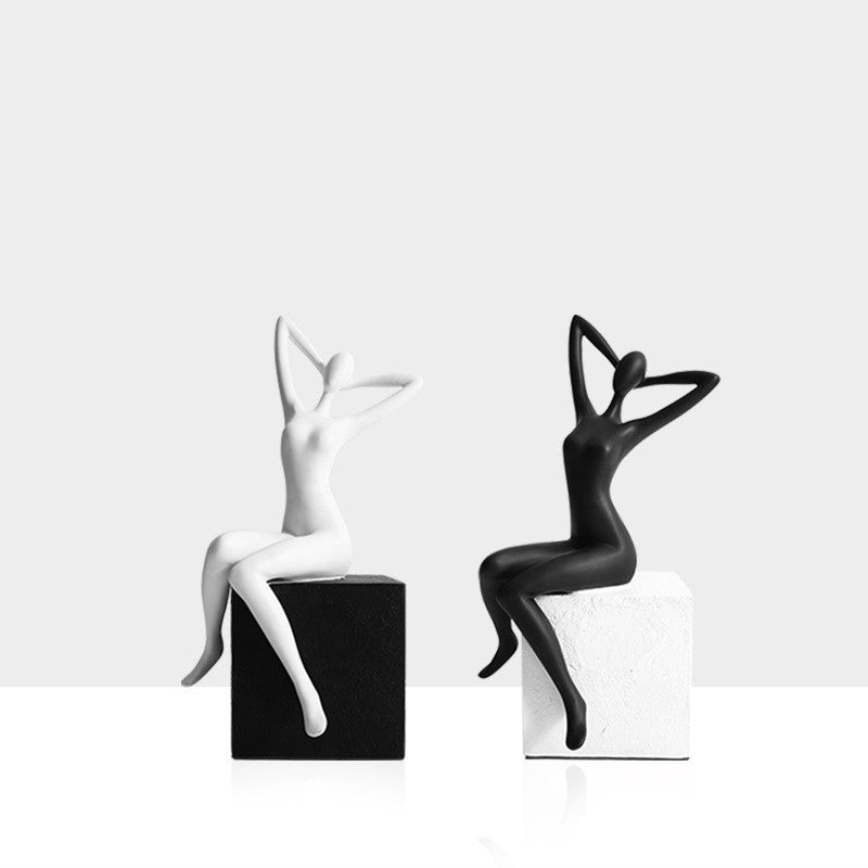 Modern Resin Figure Sculpture