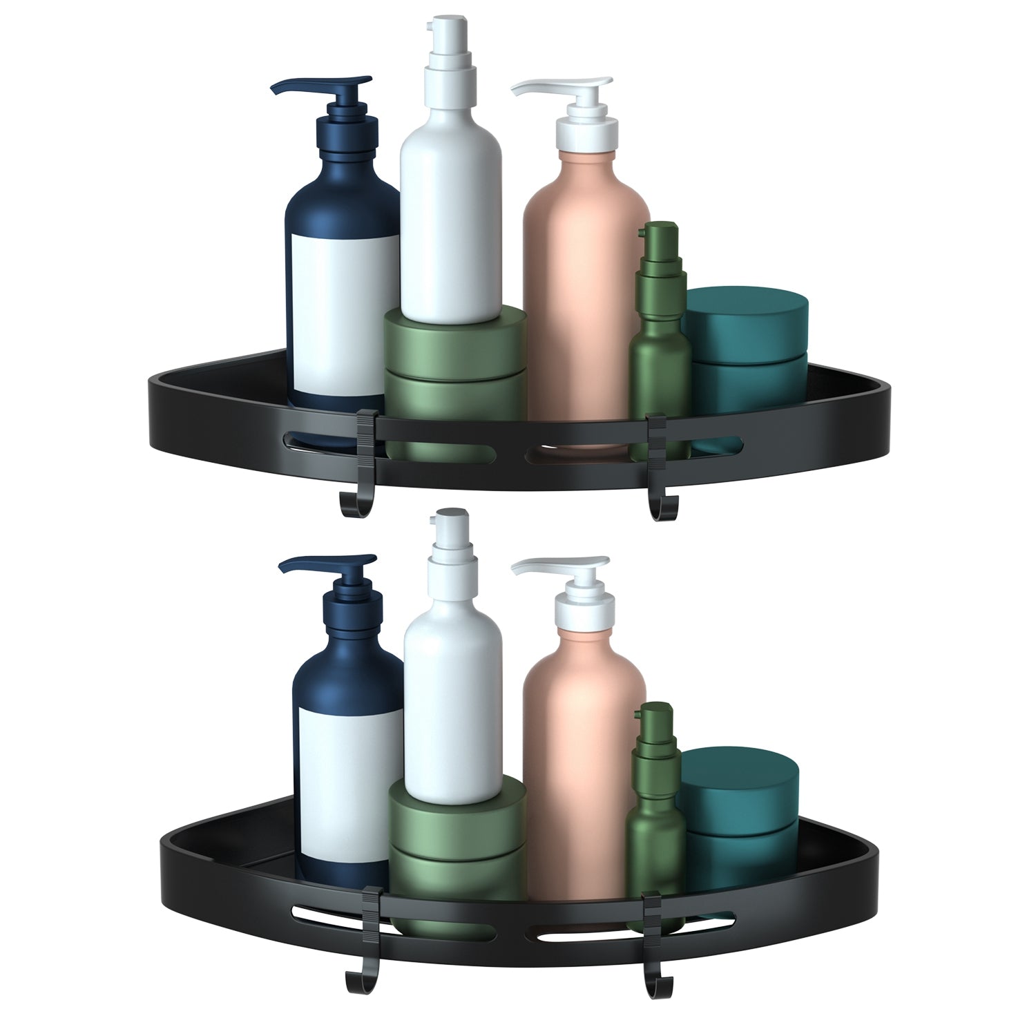Corner Shower Caddy Shelves, 2 Pack