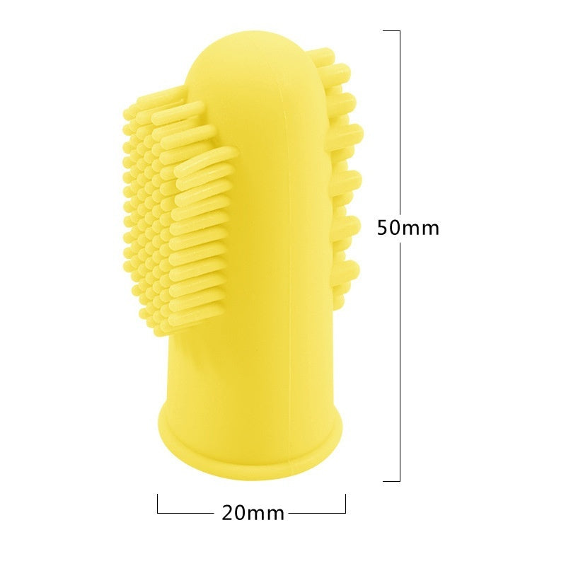 Silicone Finger Toothbrush for Dogs and Cats