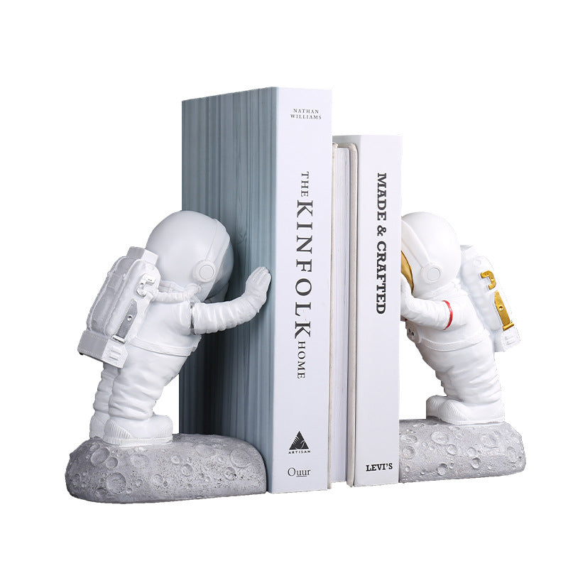 Astronaut Figurine Decor, Gold or Silver