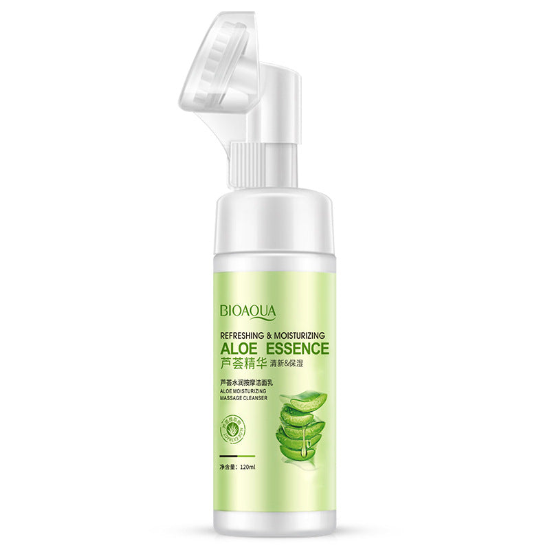 Aloe Vera Foaming Facial Cleanser, 120 ml
