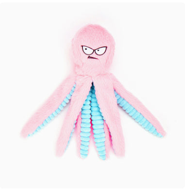 Squeaky Octopus Tug Toy for Dogs