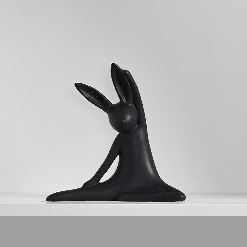 Ceramic Rabbit Figurine