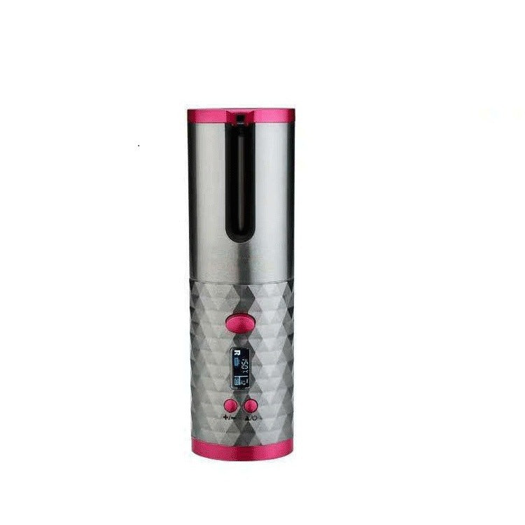 Cordless Automatic Hair Curler with Color Screen