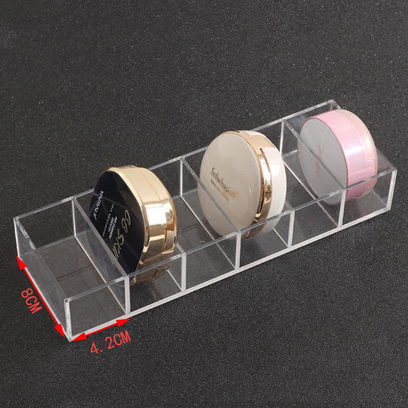 Clear Makeup Palette Organizer with Dividers