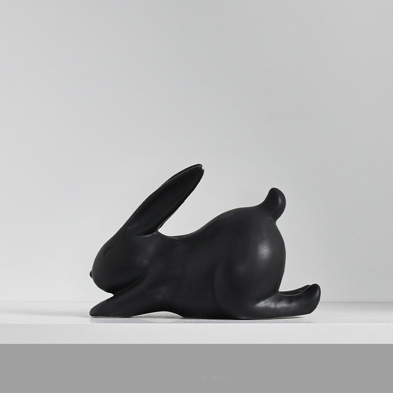 Ceramic Rabbit Figurine