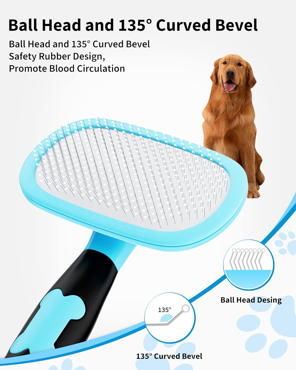 Slicker Brush for Dogs and Cats