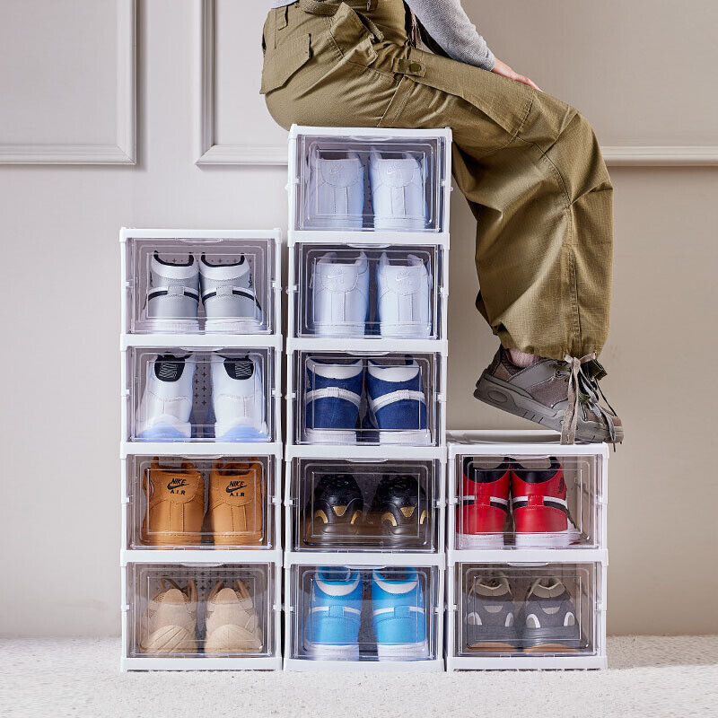 6-Tier Stackable Foldable Shoe Organizer