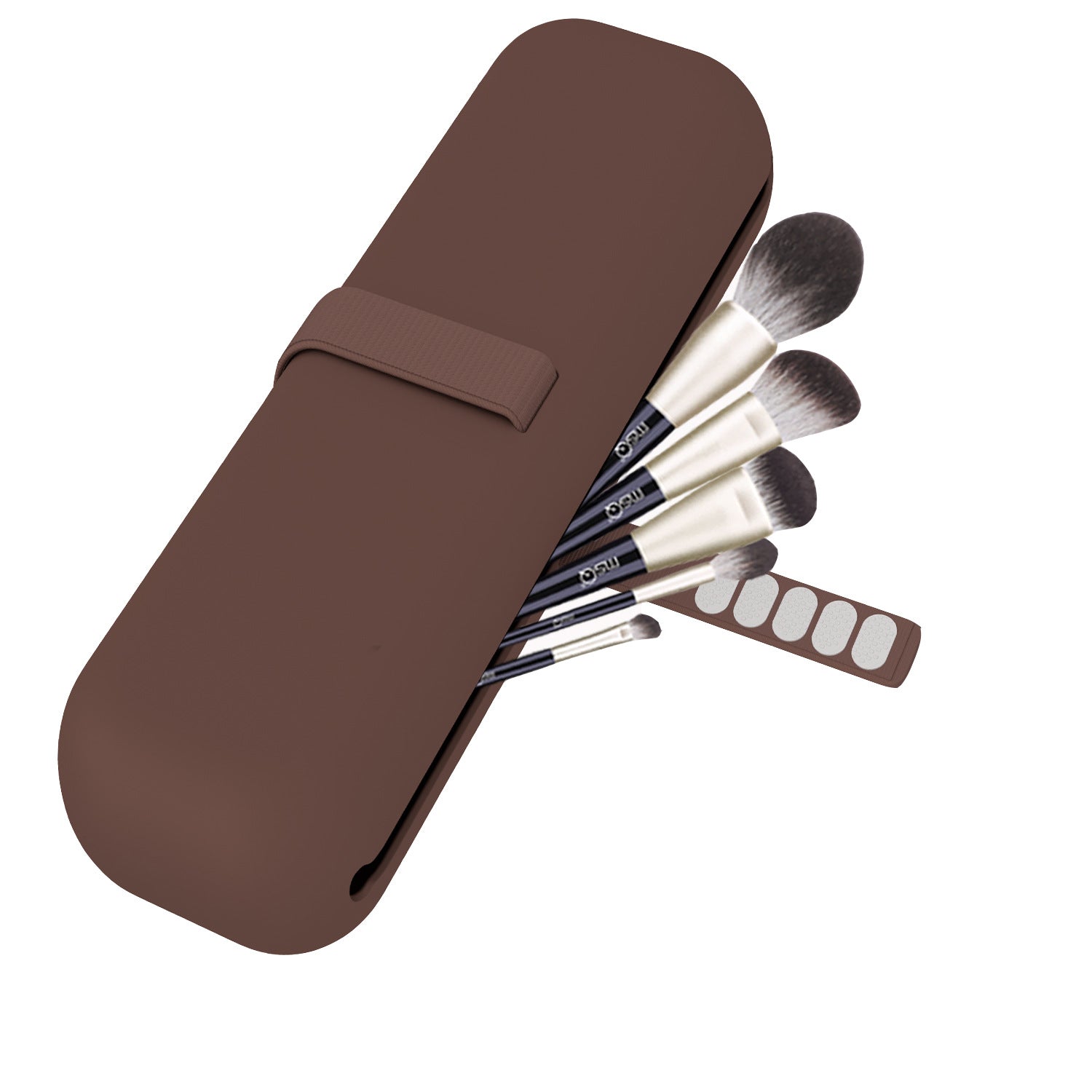 Silicone Travel Makeup Brush Holder