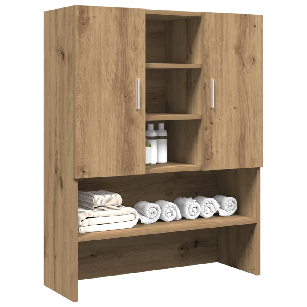 Over-the-Washer Bathroom Storage Cabinet