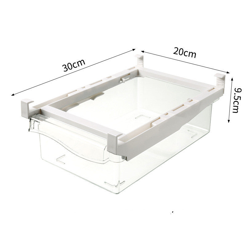 Clear Stackable Fridge Storage Drawers