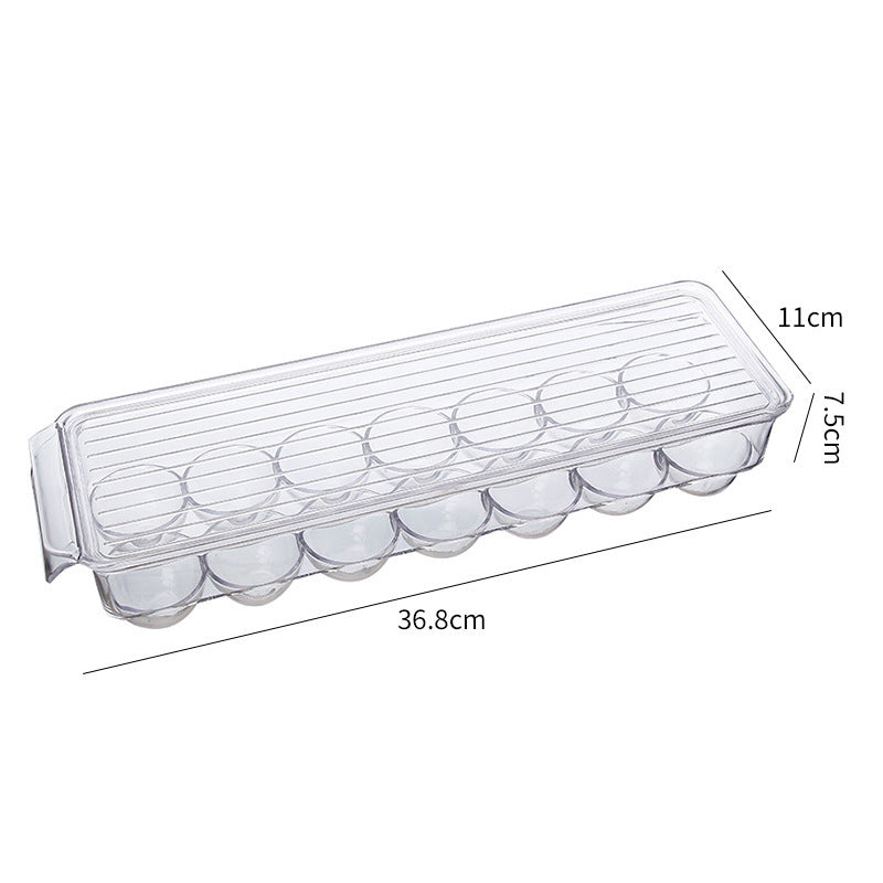 Clear Stackable Fridge Storage Drawers